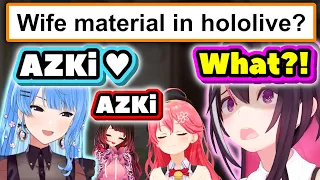 Gen 0 Think AZKi Is Wife Material + Other Funny Questions 【ENG Sub / hololive】