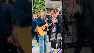 AN INCREDIBLE PERFORMANCE “SIGN OF THE TIMES” IN GRAFTON STREET/ ALLIE SHERLOCK
