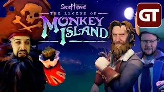 Ein Traum wird wahr! - Sea of Thieves: The Legend of Monkey Island mit Michi, Jules, Daniel & Fritz