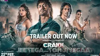 Crakk - Jeetegaa Toh Jiyegaa | Official Trailer | Vidyut Jammwal Arjun R Nora F | Aditya D | Army