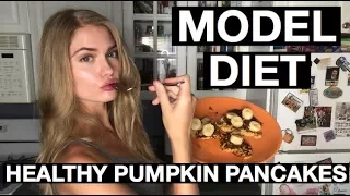 MODEL DIET: HEALTHY PUMPKIN PANCAKES