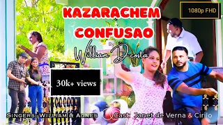 New konkani song 2023- Kazarachem confusao by William D Costa(official video) | konkani comedy song