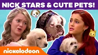 Nick Stars 🐶 Cute Pets! w/ Ariana Grande, JoJo Siwa & More! | #NickStarsIRL