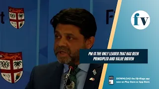 PM is the only leader that has been principled and value driven - Sayed-Khaiyum