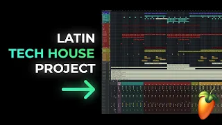We made a FREE Latin Tech House Template for FL studio 21
