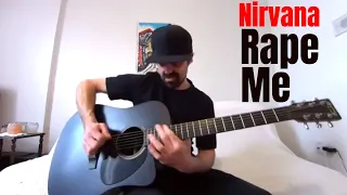 Rape Me - Nirvana [Acoustic Cover by Joel Goguen]