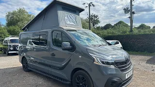 **2021 Renault Trafic Black Edition Campervan** Walk Around qcars.co.uk