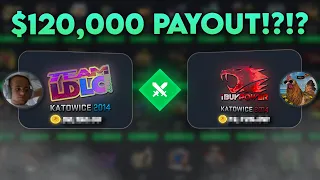 THE MOST INSANE BATTLE IN CSGOROLL HISTORY!?!?!? (MAX ITEM VS MAX ITEM) $120.000 PAYOUT!?!?!?