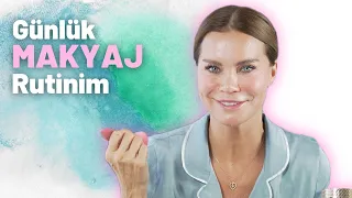 Ebru Şallı | GÜNLÜK MAKYAJ RUTİNİM! Neler Kullanıyorum? 💄💅