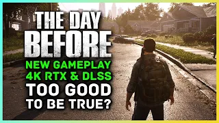 The Day Before RTX & DLSS 4K Gameplay Reveal?! MMO Survival Zombie Game, Is It Too Good To Be True?