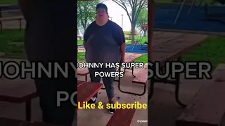 TikTok Johnny elbow has super powers