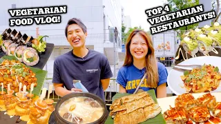 Ultimate Vegetarian Food Tour with Hailey! | TOP 4 MUST TRY Vegetarian Restaurants in Singapore!