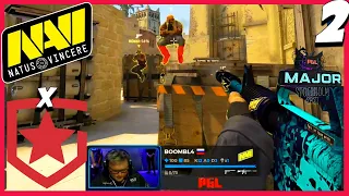 Semi Final! NAVI vs GAMBIT map2 mirage - Stockholm Major 2021 - CSGO VOD