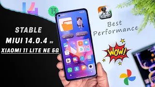 STABLE MIUI 14.0.4 for Xiaomi 11 Lite NE 5G Review, Best Performance, All MIUI 14 Features 😍
