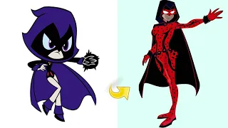 Рейвен Юные Титаны Вперед в образе Леди Баг | Raven as Miraculous Ladybug