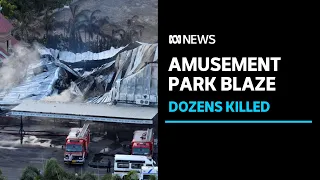 Rajkot amusement park fire leaves dozens including children dead in India's Gujarat | ABC News