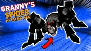 Granny’s Pet Spider JOINS OUR SIDE!!! (Rex Helps) | Granny The Mobile Horror Game (Story)