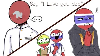 Say "I love you dad" meme || CountryHumans