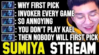 SUMIYA just flamed by a GIRL Player | Sumiya Invoker Stream Moment #679