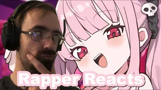 Rapper Reacts to Mori Calliope INTERNET YAMERO [English Cover]