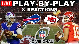 Buffalo Bills vs Kansas City Chiefs | Live Play-By-Play & Reactions