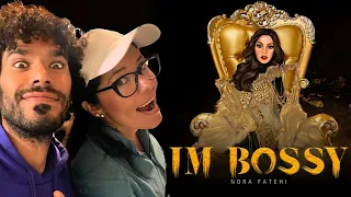 REACTION to Nora Fatehi - Im Bossy • LATIN COUPLE REACTS