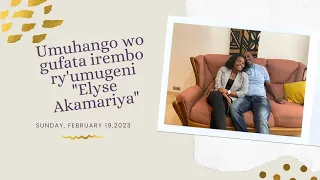 Umuhango wo gufata irembo ry'umugeni "Elyse Akamariya"