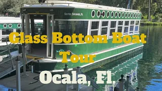 Glass Bottom Boat Tour/Silver Springs State Park Ocala, FL/Oct 2022