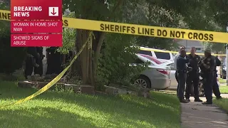 HCSO: Pregnant woman, apparent victim of abuse, shot and killed boyfriend at Spring-area home