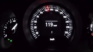 0-170 KM/H 2018 Renault Megane 1.5 dci 66 kW (90 Hp)