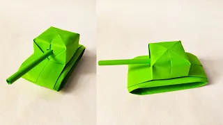 how to make a paper origami army tank - Easy Tank Tutorials