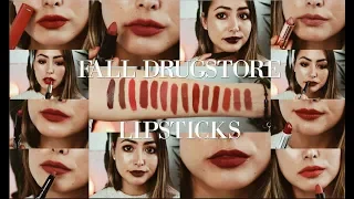 Favourite DRUGSTORE Fall Lipsticks 2019