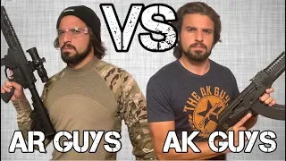 AR Guys VS AK Guys #4 - Reloads, Lube, Malfunctions