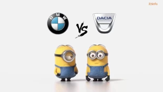 BMW VS Dacia Minions Style