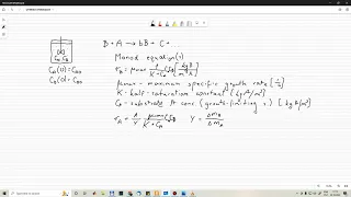 How to model a batch bioreactor