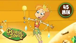 From Treehouse To Temple | George of the Jungle | Compilation | Cartoons For Kids