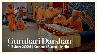 Guruhari Darshan, 1-2 Jan 2024, Kanad, Surat, India