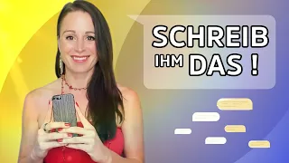 Schreib ihm GENAU das und ER wird sich um dich bemühen! 6 SMS Tipps die SOFORT wirken | Petra Fürst