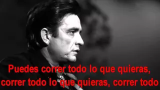 Johnny Cash   God's gonna cut you down en español