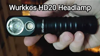 Wurkkos HD20 2000lm Dual Leds Headlamp - Outdoor Test