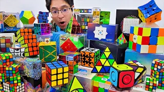 WORLD'S BIGGEST CUBE UNBOXING | 100+ CUBES👑