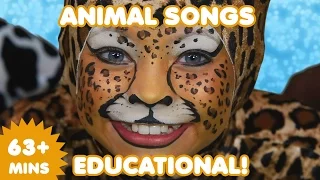 Animal Songs | 63 Mins  of Educational Kids Songs | Nursery Rhymes