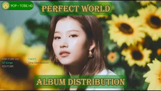 TWICE ~ 'PERFECT WORLD' ~ Album Distribution