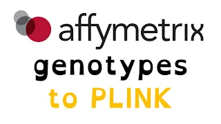 Affymetrix raw genotype file to PLINK