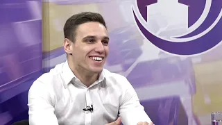 Гость - боксер профессионал, чемпион России, Никита Кузнецов