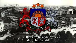 National Anthem of Latvia (1918–1940) “Dievs, svētī Latviju!” [Rare Vocal]