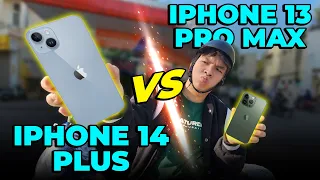 iPHONE 14 PLUS vs iPHONE 13 PRO MAX: KÈO NÀY CĂNG QUÁ