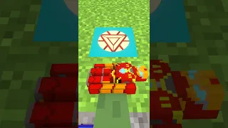 Baby ZOMBIE With Hulkbuster Robot  #minecraft #shorts