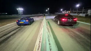 VX220 TURBO vs BMW M3 F80 Drag race