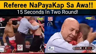 Sa Awa Ng Referee Napayakap Na Lamang Ito Sa Boksingero ng Israel Kontra piNoy BoXer